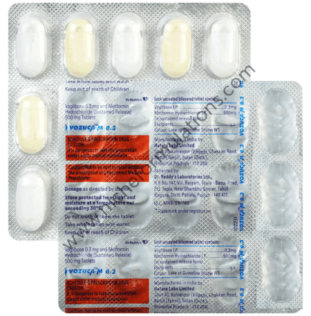Vozuca-M 0.3 Tablet SR