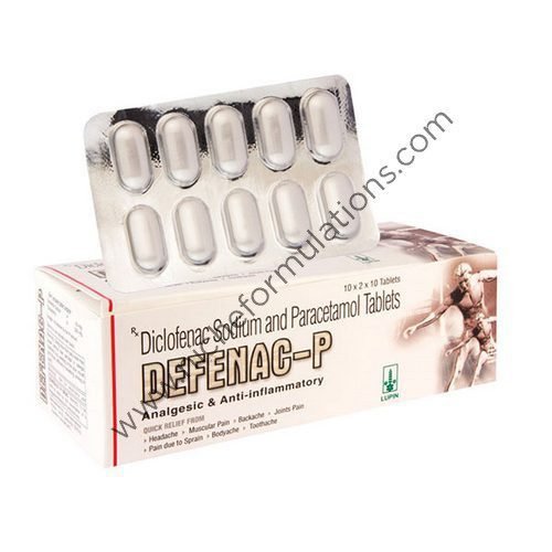 Defenac Inj Defenac P Silver Tablet - Niche Formulations