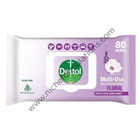 Dettol Floral Multi-Use Skin & Surface Wipes