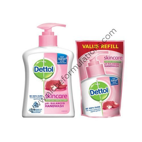 Dettol Skincare Liquid Handwash 200ml with Skincare Liquid Handwash Refill 175ml