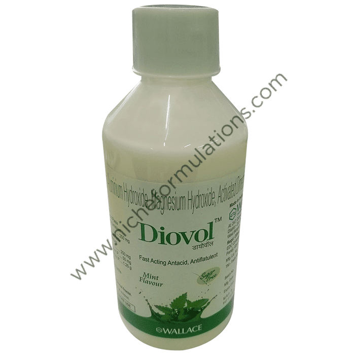 Diovol Oral Solution Mint Sugar Free - Niche Formulations