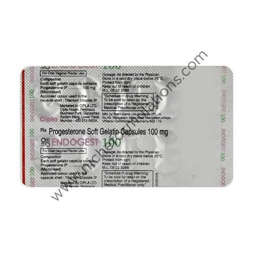 ENDOGEST 100 MG INJECTION