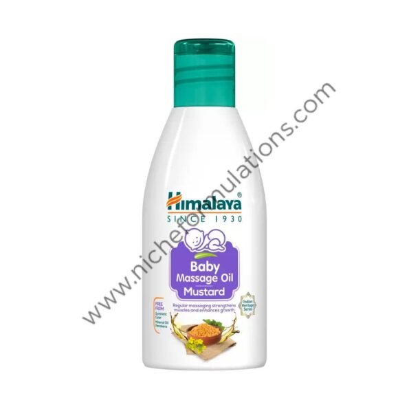 Himalaya Baby Massage Oil Mustard 1 - Niche Formulations