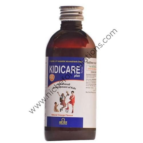 Kidicare Plus Syrup Orange