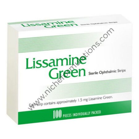 Lissamine Green Sterile Ophthalmic Strips