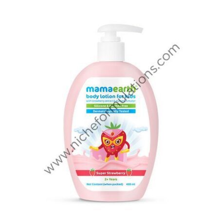Mamaearth Super Strawberry Body Lotion for Kids 2+ Years