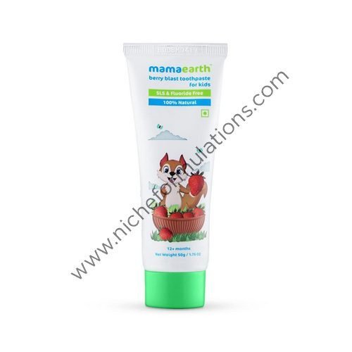 Mamaearth Toothpaste for Kids Berry Blast 12+ Months