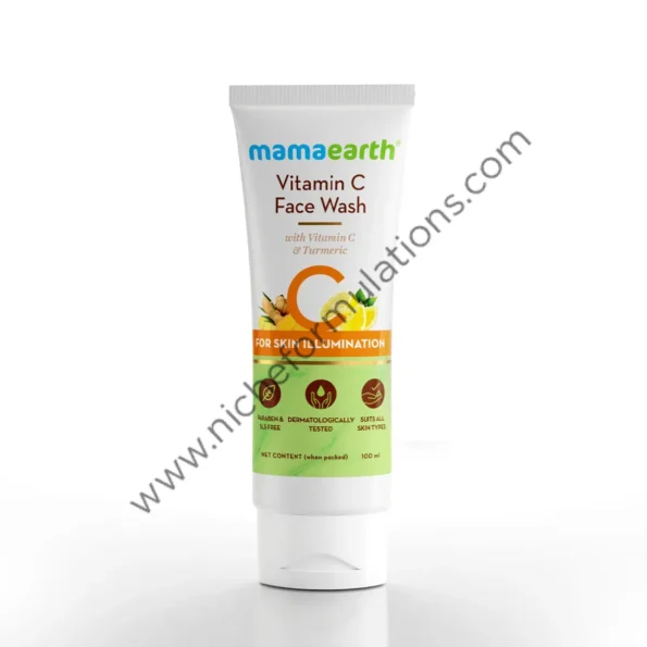 Mamaearth Vitamin C Face Wash - Niche Formulations