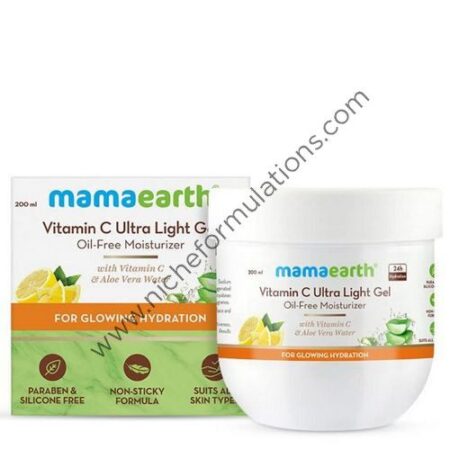 Mamaearth Vitamin C Ultra Light Gel Oil-Free Moisturizer