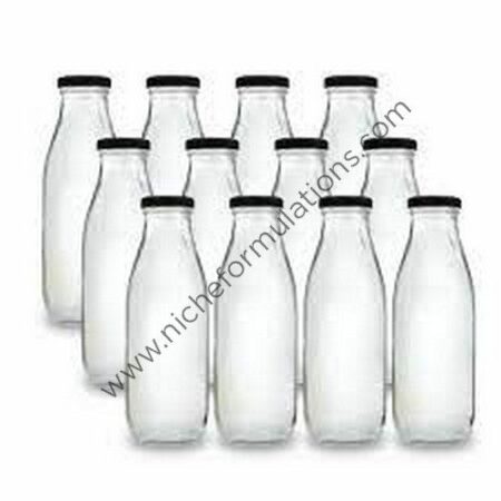 Milky Bottle With Cap
