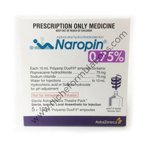 Naropin 0.75% Injection