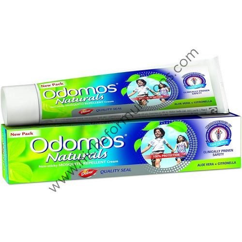 Odomos Naturals Non-Sticky Mosquito Repellent Cream