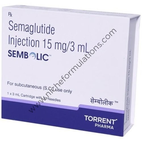 3 ml of semaglutide Sembolic Injection (3ml Cartridge + 10 Needles) Compounded Semaglutide Update: Week Goal: Gut Size:Myo & D-Chiro Inositol Chewable Tablets