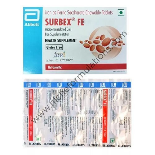 Surbex FE Chewable Tablet