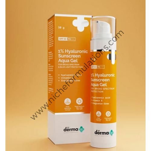 The Derma Co 1% Hyaluronic Sunscreen Aqua Gel