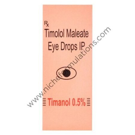 Timanol 0.5 Eye Drops Medicine Exporter in India