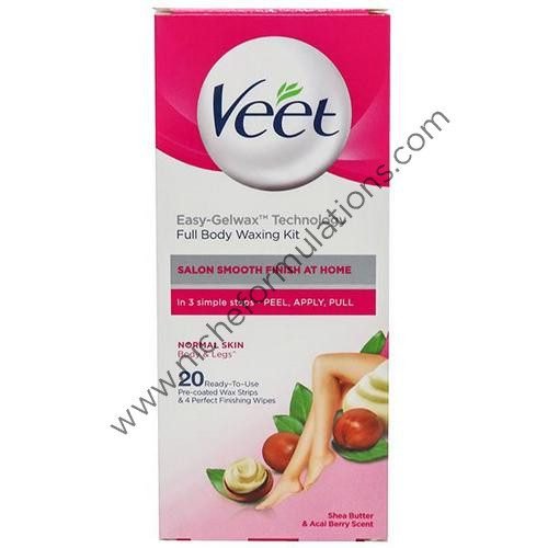 Veet Full Body Waxing Kit for Normal Skin