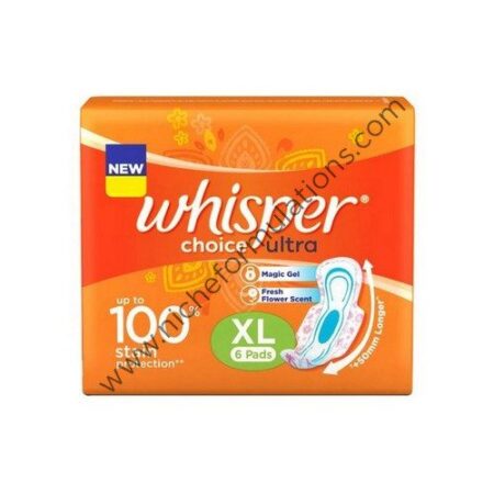 Whisper Choice Wings Sanitary Pads XL