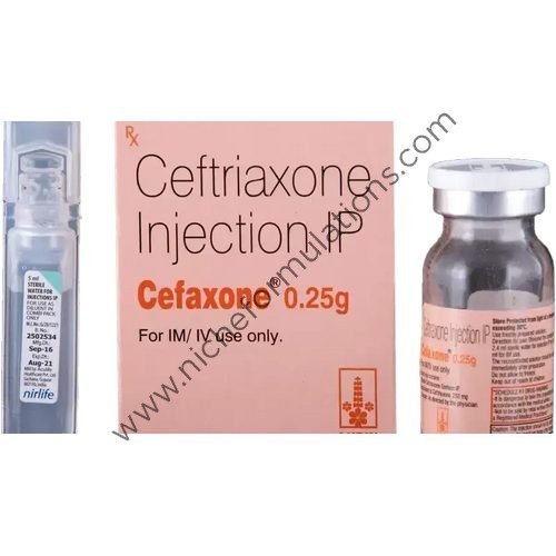 Cefaxone 0.25g Injection - Niche Formulations