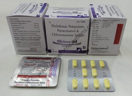 Dicet MR 500mg/50mg/325mg Tablet