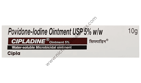 Cipladine Ointment - Niche Formulations