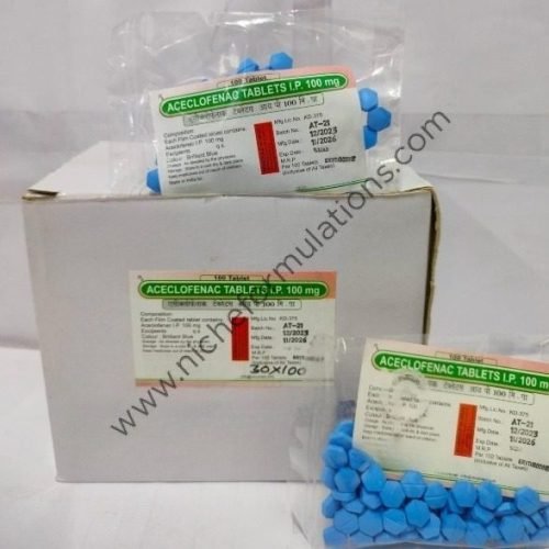 Aceclofenac Tablets I.P. 100mg Bulk Aceclofenac Tablets 100mg
