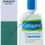 Acne Care Combo of Cetaphil Oily Skin Cleanser 125ml and Klm Klin Face Wash 100ml