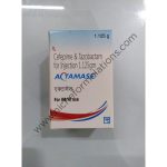 Actamase 1000 mg/125 mg Injection