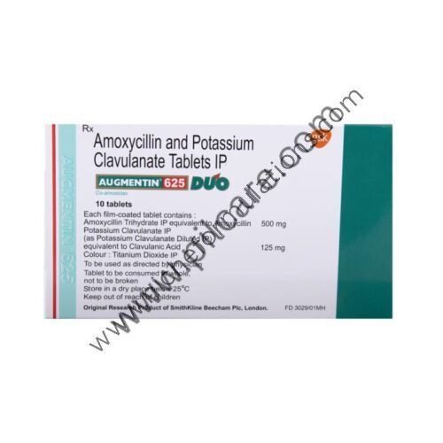 Augmentin 625 Duo Tablet Augmentin 625 Duo Tablet Medicine Exporter in India