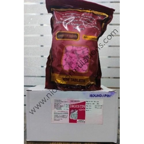 Bulk Digestin Antacid Deflatulent Tablets (Round/Pink) Bulk Digestin Antacid Deflatulent Tablets (Round/Pink)
