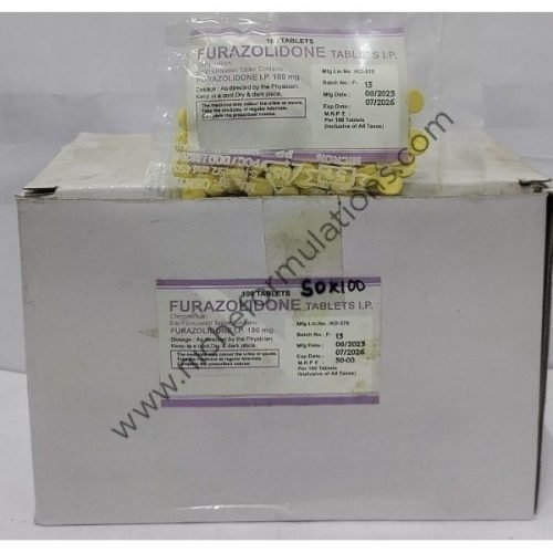 Bulk Furazolidone Tablets 100mg (Round/Yellow) Bulk Furazolidone Tablets 100mg (Round/Yellow)