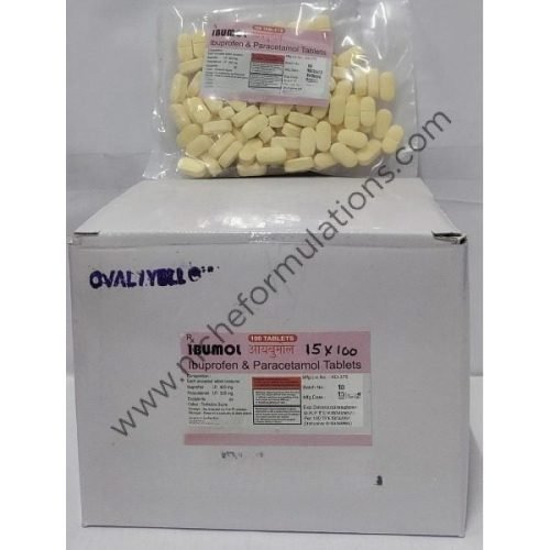 Bulk Ibumol Ibuprofen & Paracetamol Tablets (Oval/Yellow) Bulk Ibumol Ibuprofen & Paracetamol Tablets (Oval/Yellow)