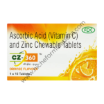 CZ 360 Chewable Tablet Orange