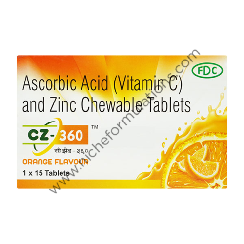 CZ 360 Chewable Tablet Orange