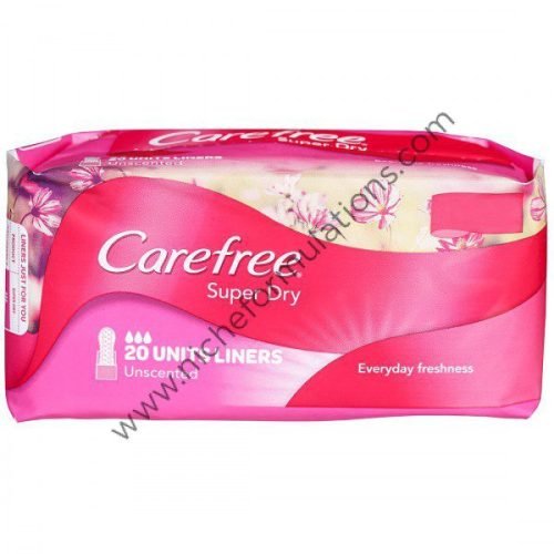 Carefree Super Dry Unscented Panty Liners