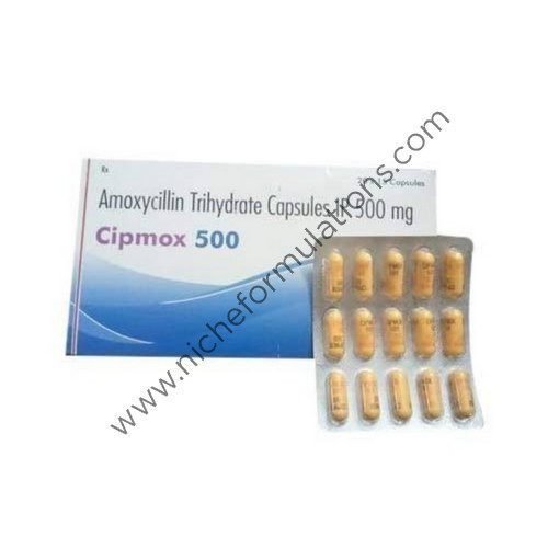 Cipmox 500 Capsule Yellow