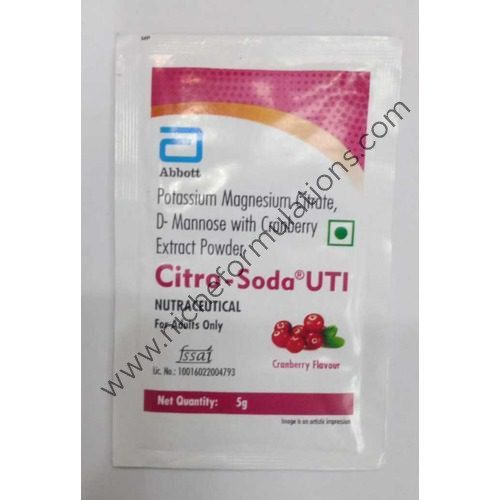 Citro Soda UTI Cranberry Flavour