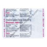 Cizorest 400 OD Tablet SR