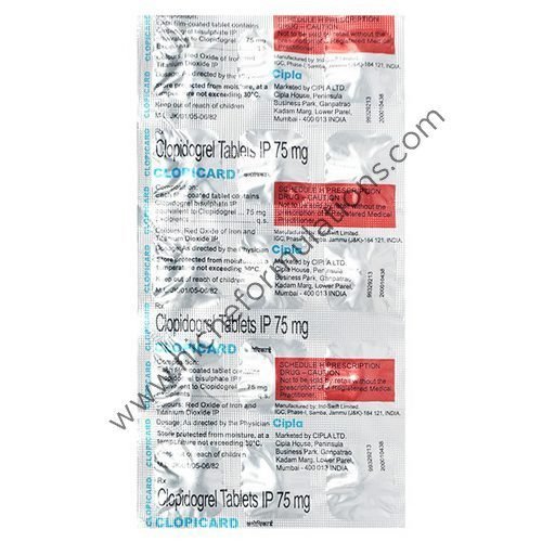 Clopicard 75mg Tablet