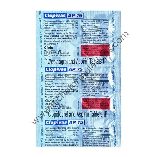 Clopivas AP 75 Tablet