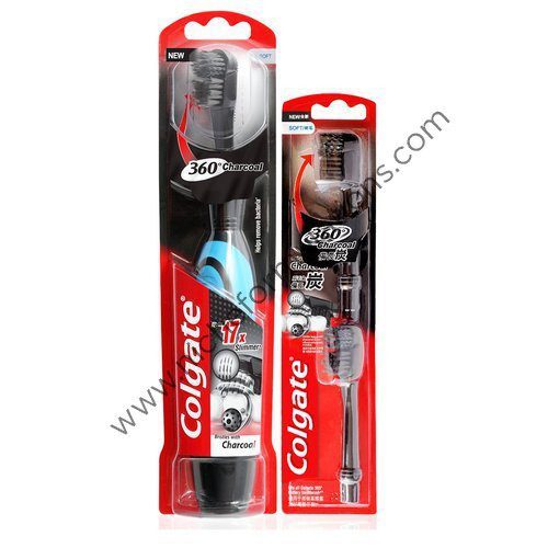 Colgate 360 Charcoal Battery Powered Toothbrush Refill