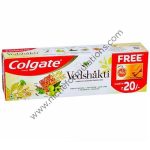 Colgate Swarna Vedshakti Toothpaste with Sandal Turmeric 75gm Soap Free