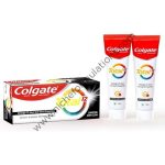 Colgate Total 12 Whole Mouth Health Anticavity Fluoride Toothpaste (120gm Each) Charcoal Deep Clean