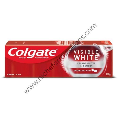 Colgate Visible White Anticavity Toothpaste (100gm Each)
