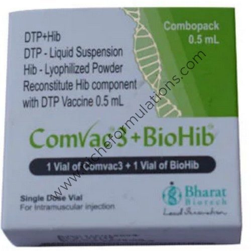 Comvac 3 + BioHib Vaccine Combipack