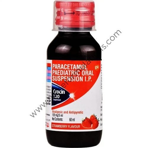Crocin 120 Suspension Strawberry