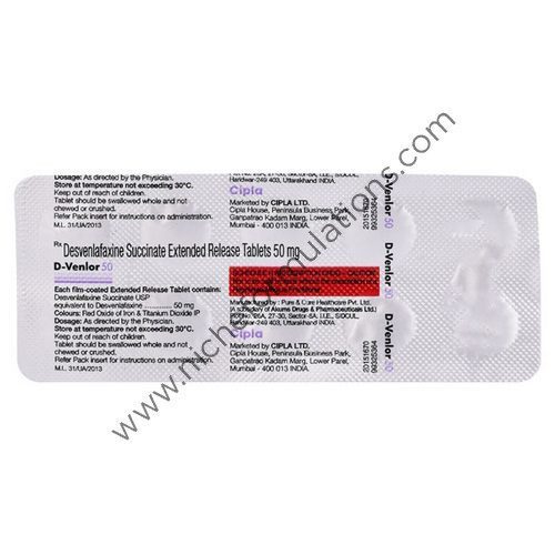 D-Venlor 50 Tablet