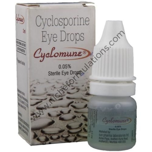 Cyclomune 0.05% Eye Drop - Niche Formulations