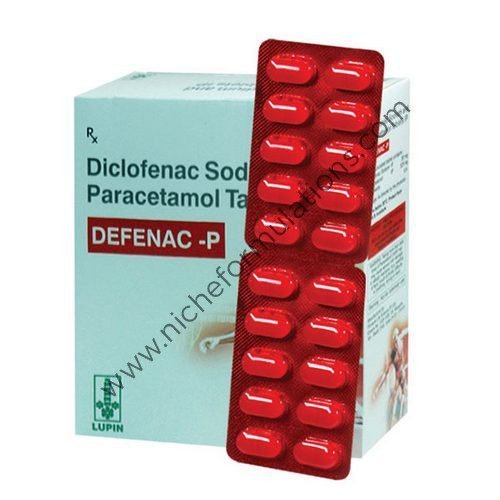 Defenac P 50mg/500mg Tablet Defenac P 50mg/500mg Tablet