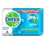 Dettol Cool Bathing Soap Bar (125gm Each)